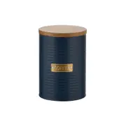 Typhoon Navy Metal Coffee Canister 1 Litre