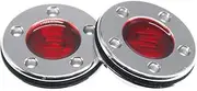 QHALEN 2pcs Golf Putter Weights(5g 10g 15g 20g 25g 30g 35g 40g) Red Putter Weight for Scotty Cameron Fastback & Squareback
