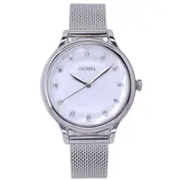 在飛比找松果購物優惠-FOSSIL 美國最受歡迎頂尖潮流時尚米蘭型腕錶-銀-BQ3