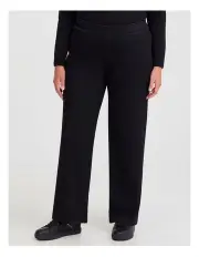 [Taking Shape] Organic Cotton Wide Leg Jeans in Black