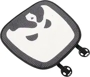 ETHZZLE Plush Panda Car Seat Cushion Comfortable Front Seat Cover Protector for Driver Comfort Cute Design for Year Use