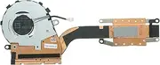 Replacement CPU Cooling Fan with Heatsink for Dell Latitude 7410 2-in-1 02V3MP, EG50040S1-CJ90-S9A, 5K2101S8H8, DC28000PXSL, AT2UG001ZAL