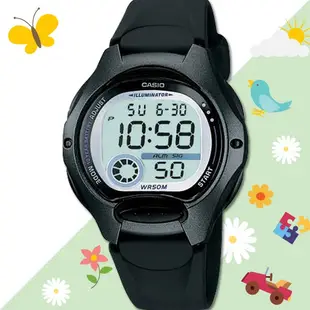 CASIO   LW-200-1B 數字錶 學生族最愛 膠質錶款 球面玻璃 LW-200 國隆手錶專賣店