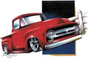 1953 Ford pickup t-shirt S,M,L or XL