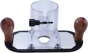 Router Base - Protective Transparent Router Base Plate | Power Tool Accessory for Beginners Home Users Professionals Business Users Craft Enthusiasts