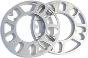 Szwaldaper Spacers 2pcs 3MM 4x100 4x108 4x114.3 5x100 5x105 5x108 5x112 5x114.3 5x120 Aluminum ET Adjusting Shims Car Wheel Spacers Shims Plate Car Wheel Spacer Adapter