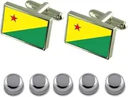 [Select Gifts] Shirt Dress Studs Acre Flag Cufflinks