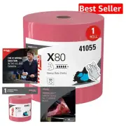 Jumbo 475-Count PowerClean X80 Cloths - Durable Unscented Wipes for Industry