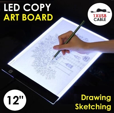 LED Tracing Drawing Board Light Box Art Design Pad Copy Lightbox Tattoo Art