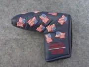 Scotty Cameron 2002 BLUE DANCING FLAG Putter Head cover Rare