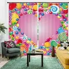 Great Rainbow Sweetheart 3D Blockout Photo Print Curtain Fabric Curtains Window