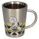 日本山加 YAMAKA 日本製 Snoopy 史努比 單耳不鏽鋼杯 360ml 感謝 SJ21823