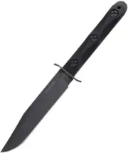 KA-BAR EK45 Commando Bowie Knife Tactical Military Survival Fixed Blade w Sheath