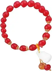 [Generic] Luck Bracelet | Red Wealth Charm Bracelet - Chinese Bead Bracelets, Lucky Charm Lightweight Bracelet for Mother, Wife