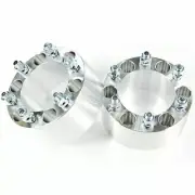 2PCS WHEEL SPACERS For Toyota LANDCRUISER PATROL PAJERO HILUX PRADO 50MM 6 STUD