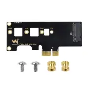 PCIe to M.2 Adapter Card with LED Light for Raspberry Pi RPI Compute Module 4 b