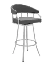 Armen Living Valerie 30" Bar Height Swivel Bar & Counter Stool