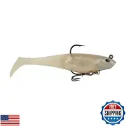 Berkley PowerBait Saltwater Pre-Rigged Cullshad Fishing Soft Bait, Cold Beer,