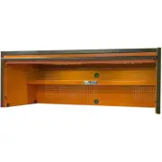 Tool Box Hutch Cabinet 76" Orange Godfather Mega Series T&E Tools TE-GF7601OR