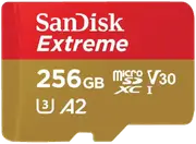 Sandisk Extreme Micro SDXC 256GB SD Memory Card