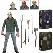 NECA FRIDAY THE 13TH PART 3 3D JASON VOORHEES ULTIMATE MODEL ACTION FIGURE TOYS