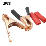 50A Car Clips Battery Clamps Crocodile Clips Aligator Clips Parts 80mm