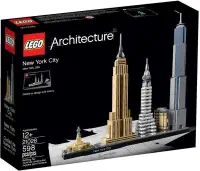 在飛比找樂天市場購物網優惠-LEGO 樂高 Architecture 建築系 New Y