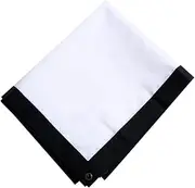 BRIGHTFUFU 1Pc Projector Screen for Home Theater Outdoor and Business Use for Education and Public Display Durable Material Space Saving Design