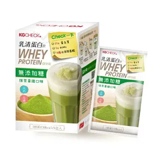 【聯華食品 KGCHECK】蛋白飲-抹茶拿鐵口味(43gx6包)