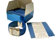 New Avon 2005 Casual Cuff Analog Watch Blue With Quartz Movement F383311