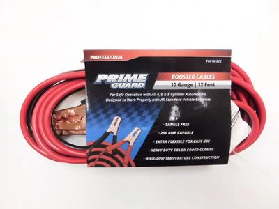 PRIME 10GUAGE 12ft 250AMP BOOSTER CABLE