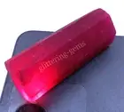283.55 CT Natural Red Ruby Raw Slice Rough DYED IGL Loose Gemstone M25