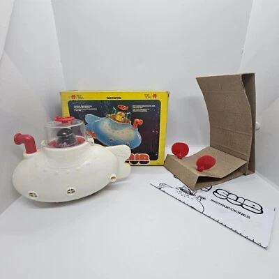 VINTAGE WEEBLE WOBBLE SUB (INCLUDES 1 DOLLS) MINT IN BOX 1976 RARE TOP TOYS