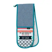 Mi Casa Kitchen BBQ Double Ended Cotton Oven Mitt / BBQ Oven Mitts by Ladelle