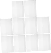 COHEALI Plastic Material Book Cover 10 Sheets of Book Film Book Covers for Hardcover Reusable and Erasable