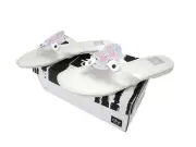 DV Dolce Vita Big Kid Girls Cutesy Flip Flop Sandal, White Casual Thong Footwear