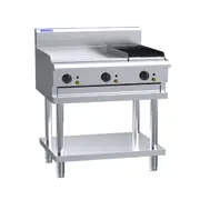 Luus CS-6P3C 600mm Griddle 300mm Chargrill - CS-6P3C-LU