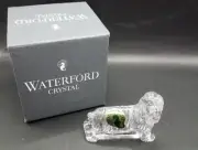 NEW WATERFORD CRYSTAL COCKER SPANIEL DOG FIGURINE ~RETIRED