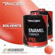 2 x Pacer F51 Enamel Thinners 4 Litre Solvents Premium Quality Brand New