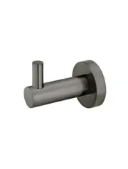 Meir Round Robe Hook - Shadow Gunmetal