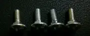 4 Ikea Tiny Coach Bolts Screws Part # 128642 / 124599