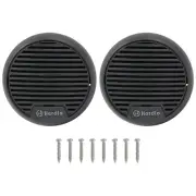 Herdio 2X140W 3" Waterproof Marine Speakers Stereo Coaxial Boat UTV Golf Cart