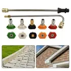 Pressure Washer Extension Wand Lance Angle-Gutter Cleaner For Karcher K2~K7