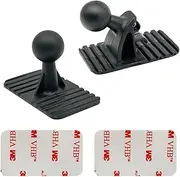 Car Mobile Phone Bracket Dashboard pasting Base 17mm Ball Head. There Will be no Residue After Remove.Accessories can be Pasted on The Curved Operation Table. (Model A + Model D)