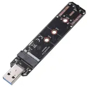 SATA M.2 SSD to USB 3.2 AdapterSupports NVMe M-Key PCI-e 10Gbps & B+M Key SAT...