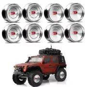 1.9" Retro Beadlock Wheel Rim Wheel Hub for 1/10 RC Crawler Car Axial SCX10 TRX4