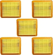 XXUMKL Fit For H0nda GX50 GX-50 47.9 CC 4-stroke Engine Electric Brushcutter Trimmer Filter Effectively Filtering Out Dirt 5PCS Air Filter