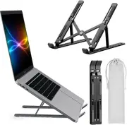 Kamoon Laptop Stand Portable Adjustable Tablet Computer Stand Aluminum - Black