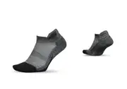 Feetures Elite Light Cushion No Show Tab Grey