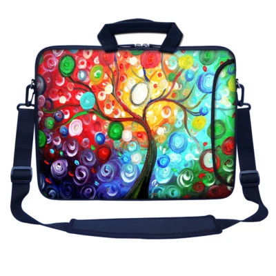 15.6" Laptop Computer Bag Case w Pocket & Handle Shoulder Strap 3128